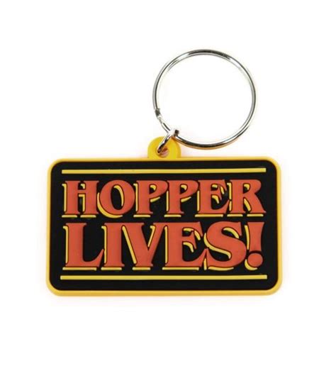 Stranger Things Hopper Lives Brelok 4 5x6 Cm Stranger Things