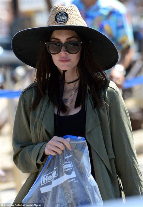 Megan Fox Wears Bikini At The Beach With Husband Brian Austin Green And Two Sons Daily Mail Online