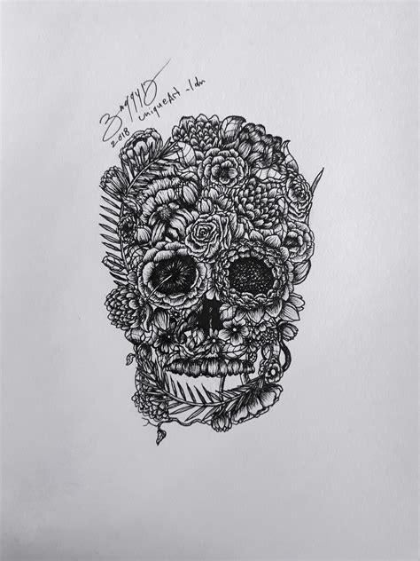 Pin By Glenn Peeters On Tattoos Skull Tattoo Tattoos Skull