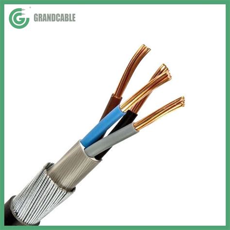 Cx Sq Mm Xlpe Swa Pvc Cu Armoured Kv Lv Power Cable China Swa