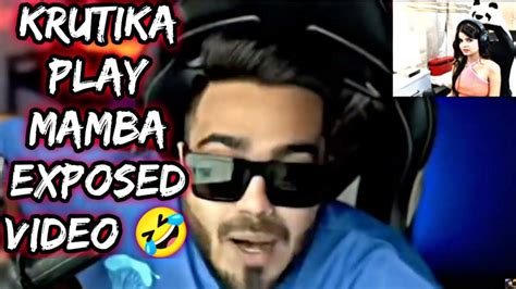 Krutika Play Mamba Exposed Video Krutikaplays Funniest Reaction