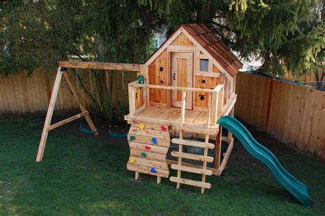 Kids Wood Playhouse - Ideas on Foter