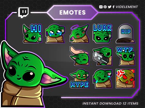 Goblin Emotes Twitch Emotes Twitch Sub Emotes Text Emotes - Etsy