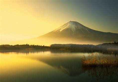 lake, Mountain, Mount Fuji, Sunrise, Landscape Wallpapers HD / Desktop ...