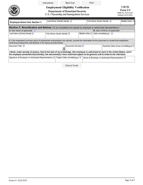 I9 Form 2023 Printable, Fillable PDF - 2023 I-9 Form