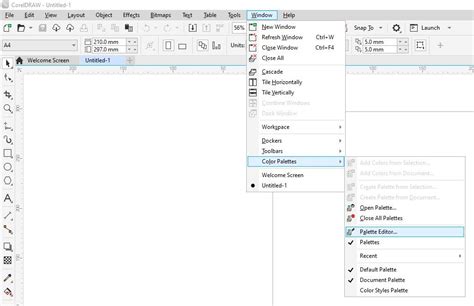 How To Create A Custom Color Palette In CorelDRAW