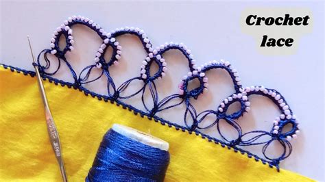 Simple Crochet Border Design For Dupatta 👌haw To Crochet Lace Edging