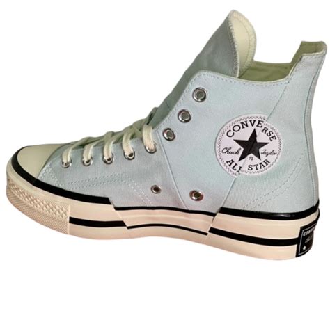 Converse Shoes Converse Chuck 7 Plus Hi Top Platform Sneakers Aqua Mist New Poshmark