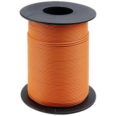Buy Donau Elektronik 125-S25-7 Strand 1 x 0.25 mm² Orange 25 m | Conrad ...
