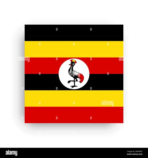 Uganda Flagge Stock Vektorgrafiken Kaufen Alamy