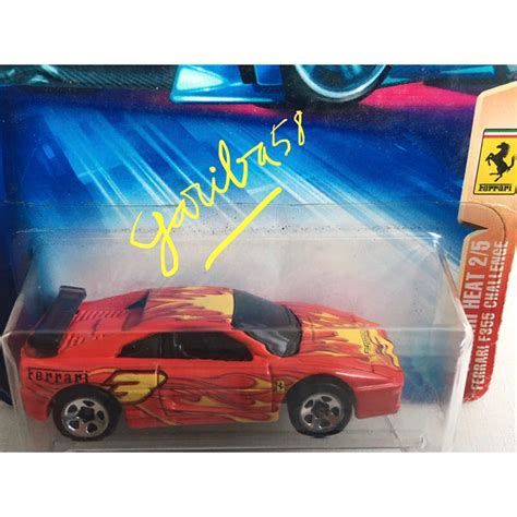 HOT WHEELS FERRARI F355 CHALLENGE 2004 HEAT SERIES GARIBA58 Shopee Brasil
