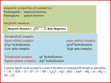 Bonding In Coordination Compound Werners Theory Ppt