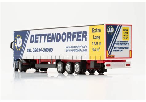 Herpa Man Tgx Gx Gardinenplanen Sattelzug M Dettendorfer Bayern