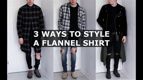 Ways To Style A Flannel Shirt Oversized Longline Plaid Shirt