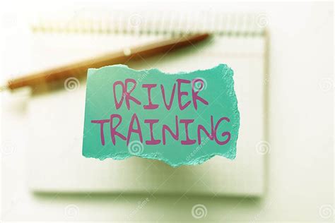 Conceptual Display Driver Training Word For Prepares A New Driver To