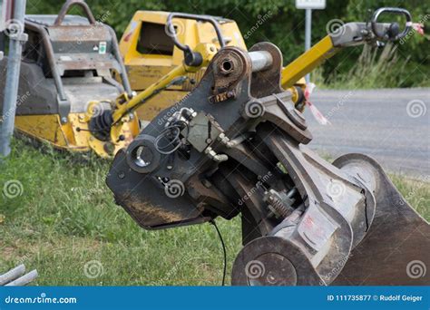 Digger Parts And Details Stock Image Image Of Airfoil 111735877