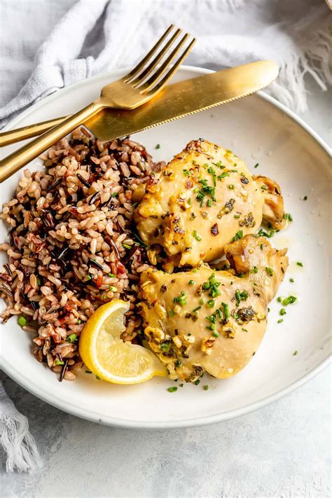 Lemon Garlic Chicken Thighs: Easy & Delicious Recipe - Fed & Fit