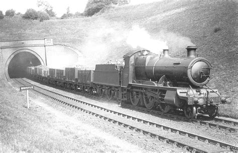 Wood End Platform Gwr 2 6 0 43xx Class No 4310 2 6 0 Wood End Tunnel Is Seen At The Head Of A