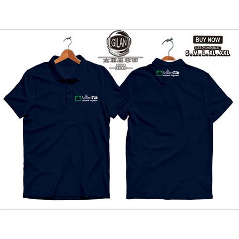 Jual Polo Shirt Kaos Kerah Mikrotik Network Engineer Shopee Indonesia