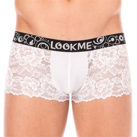 Lookme Boxer Dentelle Blanc INDERWEAR