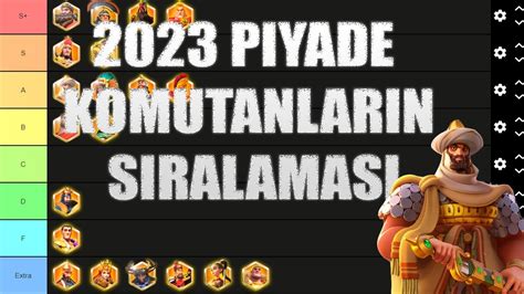 2023 PIYADE KOMUTANLARIN REHBERİ BEST INFANTRY COMMANDERS IN 2023