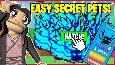 REBIRTH CHAMPIONS X HOW TO HATCH SECRET PETS EASILY OVERNIGHT