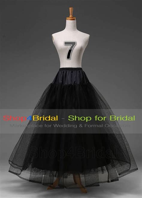 Hot White Black Bridal Wedding Petticoat Crinoline Underskirt Hoop