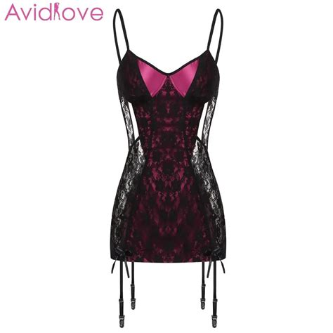 Avidlove Women Sexy Lingerie Lace Plus Size Sex Underwear Babydoll