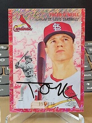 2023 CHROME PLATINUM ANNIVERSARY TYLER O NEILL 314 FUCHSIA TOILE LAVA