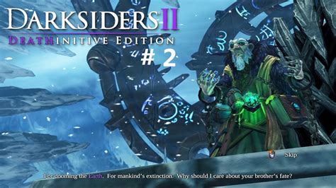 Darksiders Ii Meeting With Keeper Of Secrets Youtube