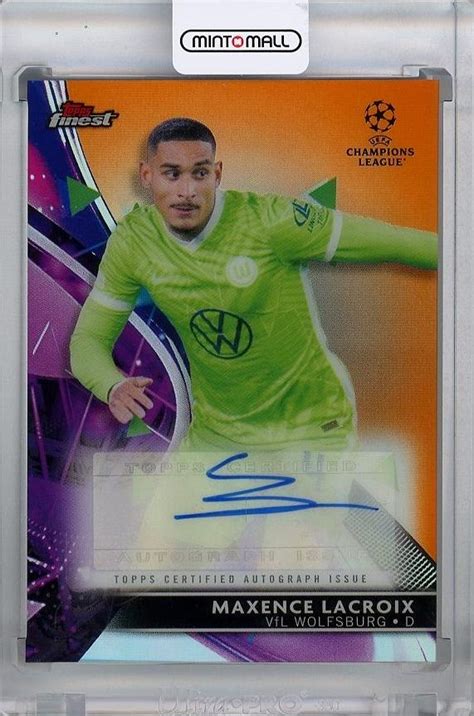 Mint Topps Finest Uefa Champions League Maxence