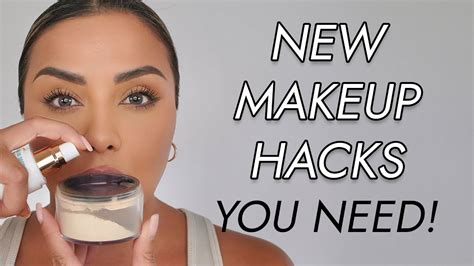 NEW MAKEUP HACKS YOU NEED IN YOUR LIFE NINA UBHI YouTube