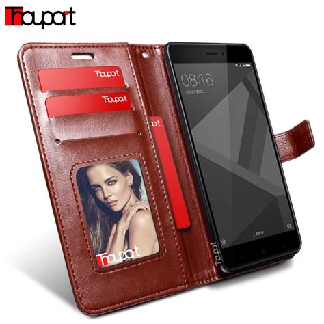 Thouport For Xiaomi Redmi X Case Soft Silicone Cover Flip Wallet Redmi