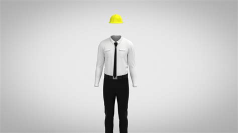 Engineer Uniform Model - TurboSquid 1973192