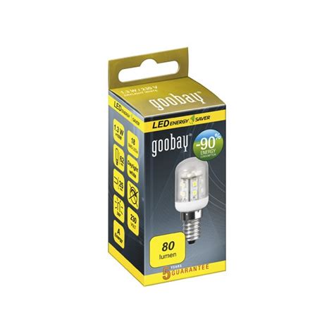 Lampe LED spéciale frigo E14 1W2 230V blanc froid à 7 50 Spots et