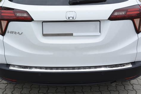 Rear Bumper Protector Honda Hr V Ii Stainless Steel Brushed Carparts