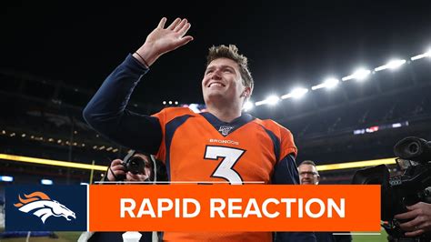 Rapid Reaction And Highlights From The Broncos Win Over The Raiders