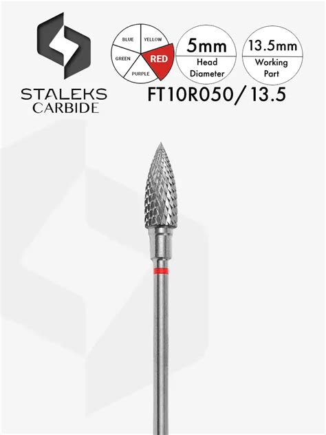 Staleks Pro Flame Carbide Nail Bit No Professional Quality