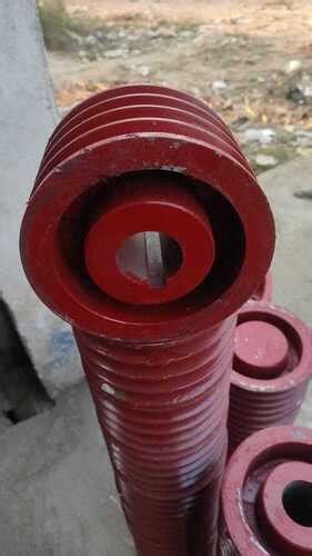 1 Ton Capacity Red Painted Motorized Cast Iron V Belt Pulleys At Best