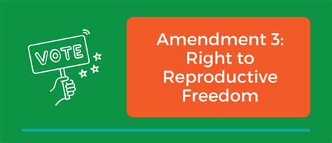 Amendment 3 Right To Reproductive Freedom Initiative Community