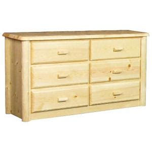 Northwoods Drawer Dresser Clear Finish