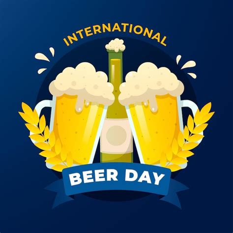 Ilustraci N Del D A Internacional De La Cerveza Vector Gratis