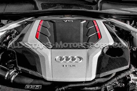 034 Motorsport Carbon Fiber Engine Covers For Audi S4 B9 S5 B9