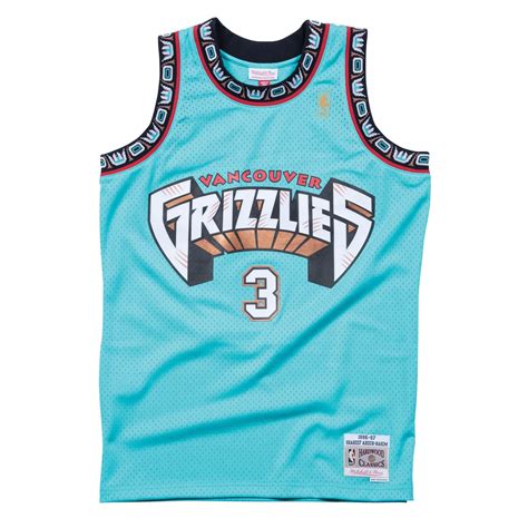 Mitchell And Ness Nba Vancouver Grizzlies Swingman Jersey Shareef Abdur