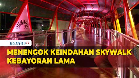 Siap Diresmikan Begini Rupa Skywalk Kebayoran Lama Yang Hubungkan