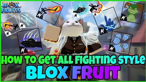 How To Get All Fighting Style On Blox Fruit LOCATION HOW TO GET IT