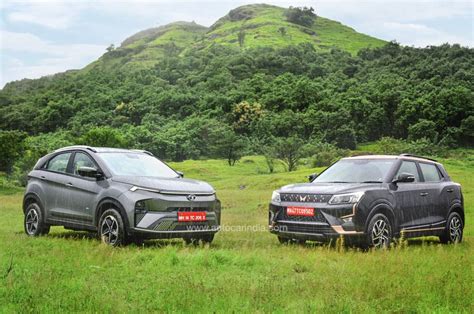 Tata Nexon Ev Value Vs Mahindra Xuv400 Efficiency Exterior Design