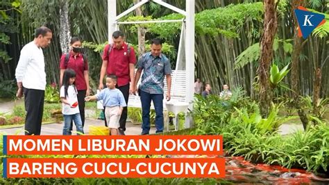 Momen Libur Lebaran Presiden Jokowi Bersama Panembahan Al Nahyan Youtube