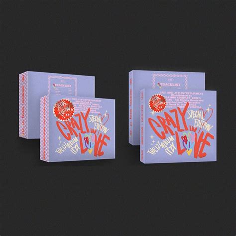 ITZY The 1st Album CRAZY IN LOVE Special Edition Shopee Malaysia