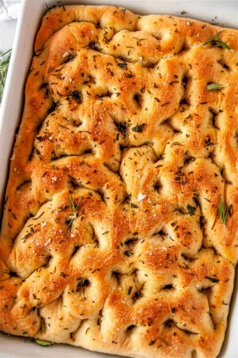 Easy Herbed Focaccia Bread Aberdeen S Kitchen